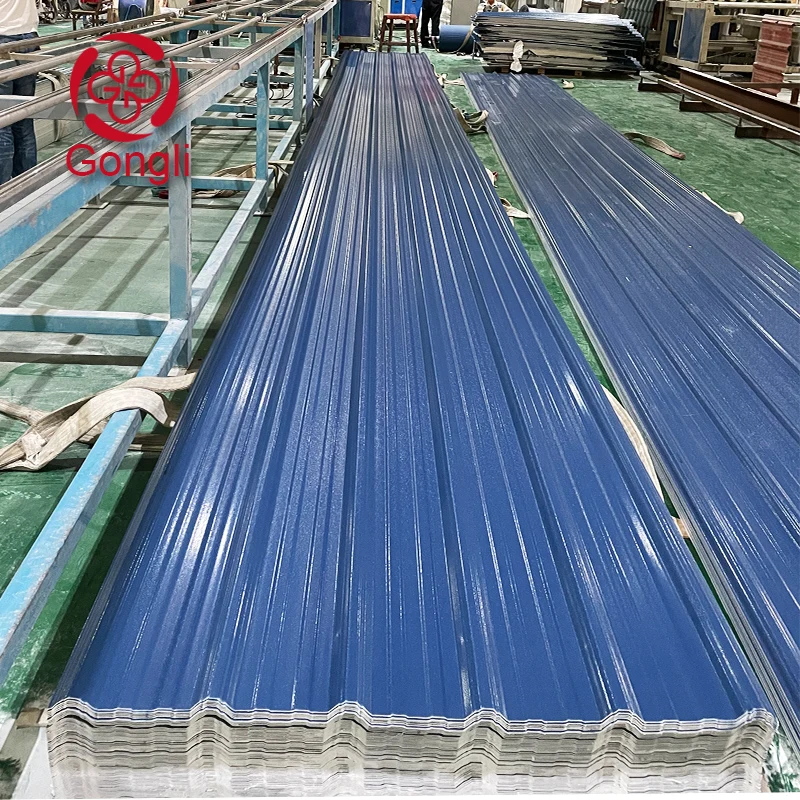 Easy installation plastic roof panels upvc roof sheet from china rain protection upvc roof factory