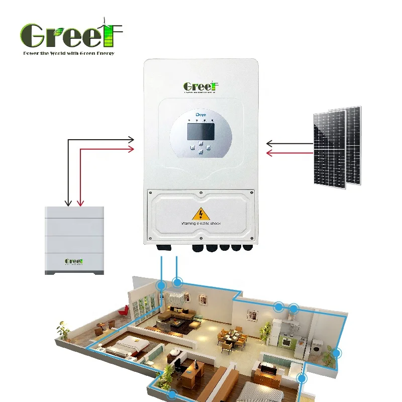 3kW 3.6kw 5kW 10kW 30kW  Hybrid Inverter Home Use Triple Three-Phase Output AC AC Power Inverter
