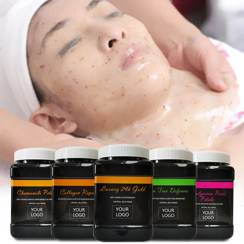 Beauty facial mask Natural Collagen Organic Anti Aging Anti Wrinkle Skin Care products Korea Facial masks Powder Jelly mask