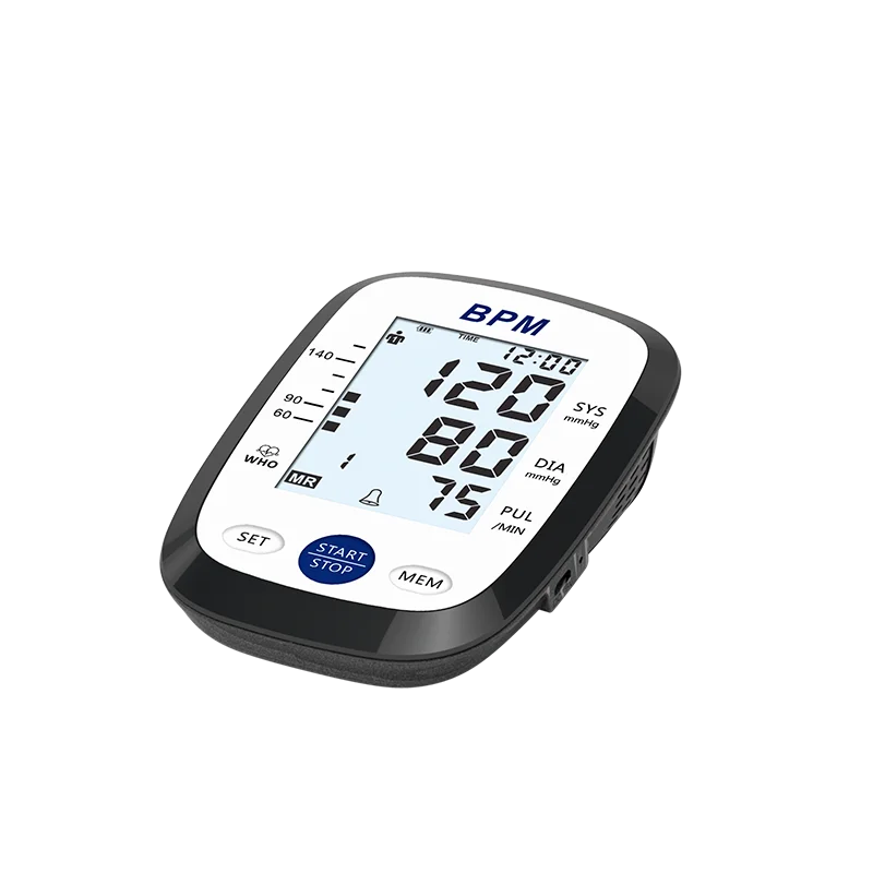 One-button measurement, with voice broadcast function, customized backlight, electronic blood pressure monitor