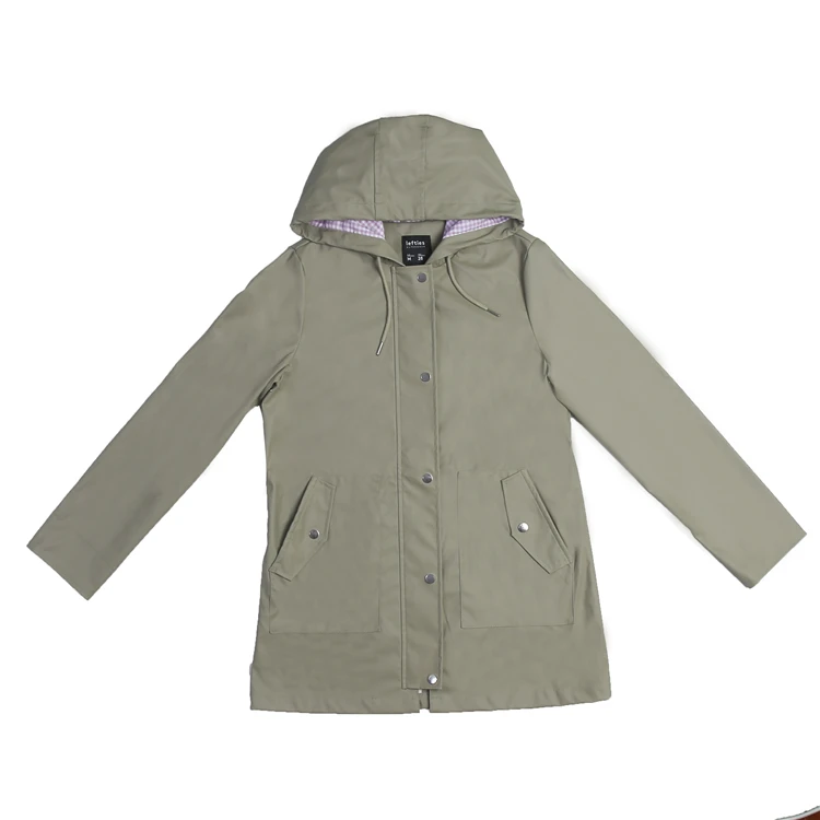 
New Design Fashion Women Raincoat High Quality Waterproof Raincoat Jacket 
