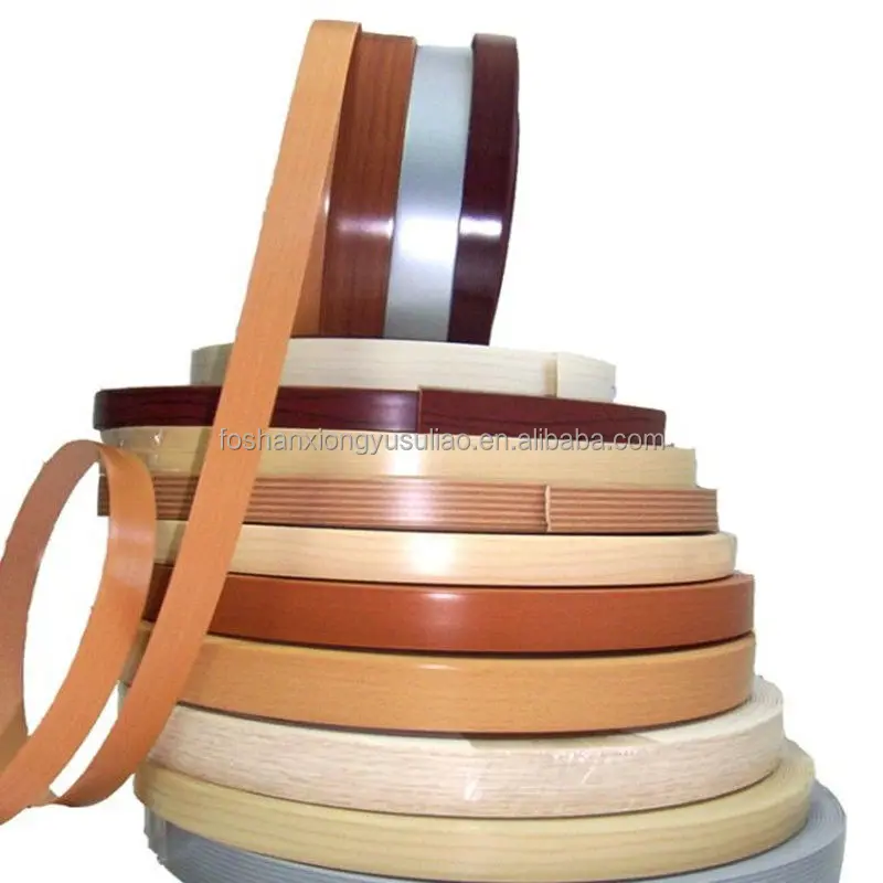 White Banding Wholesale Pvc Tape Factory Edge Lipping Plastic Edge Abs Profile