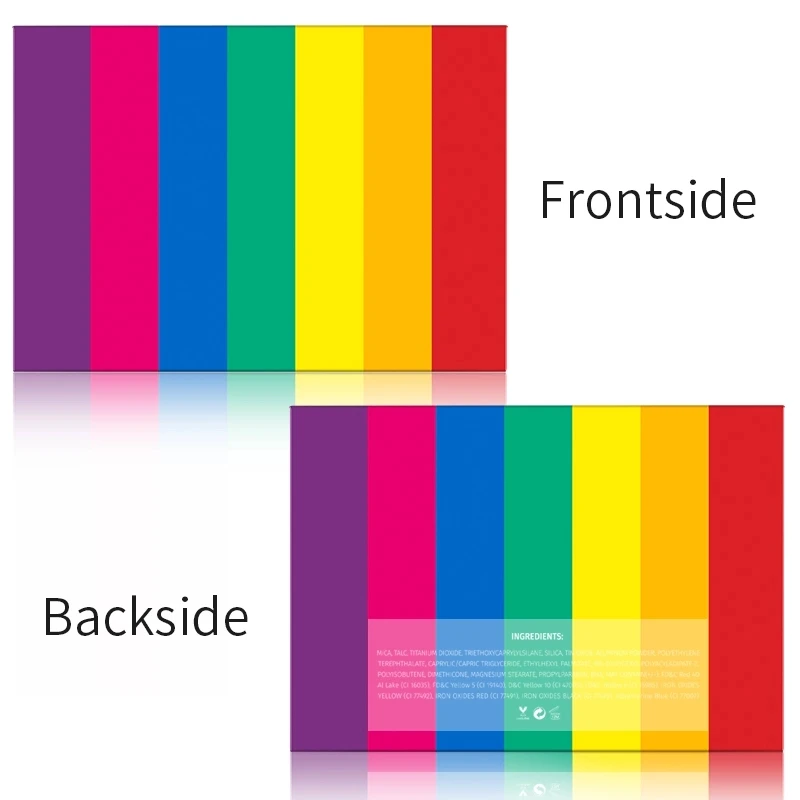 makeup OEM cosmetics 35 colors small matte large glitter eyeshadow palette