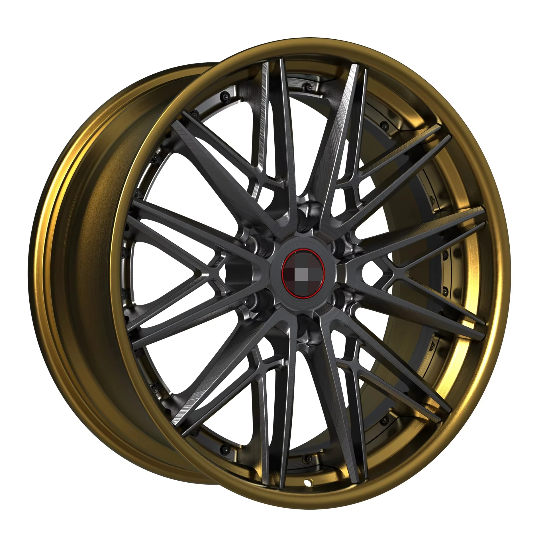 CF Wheels Custom 18 19 21 Inch 5x112 Aluminum Alloy Forged Wheel For Tesla model 3 Mercedes C63 AMG BMW X5 BMW M3