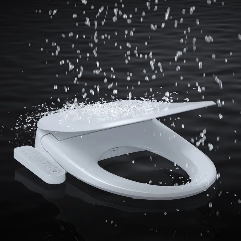 Whole function smart toilet seats soft close seat cover with heat seat cover and Bidet function