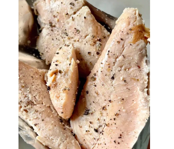 Вкус черного перца хранящийся при комнатной температуре готовые к употреблению куриные грудки консервированные финиковые