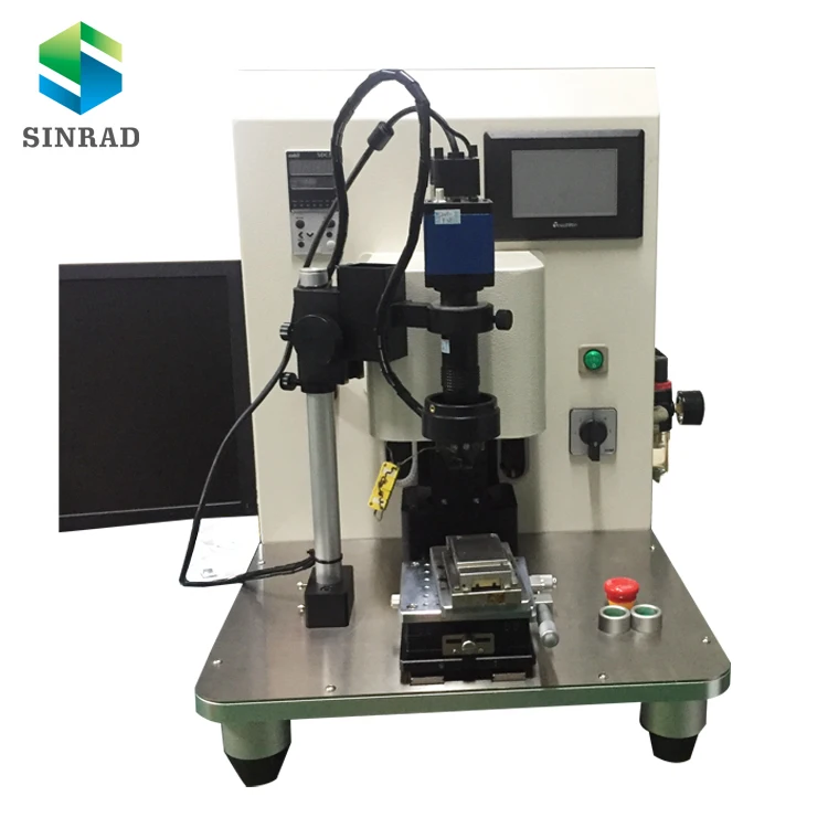 CCD display servo motor pulse heating pressing single-side soldering machine