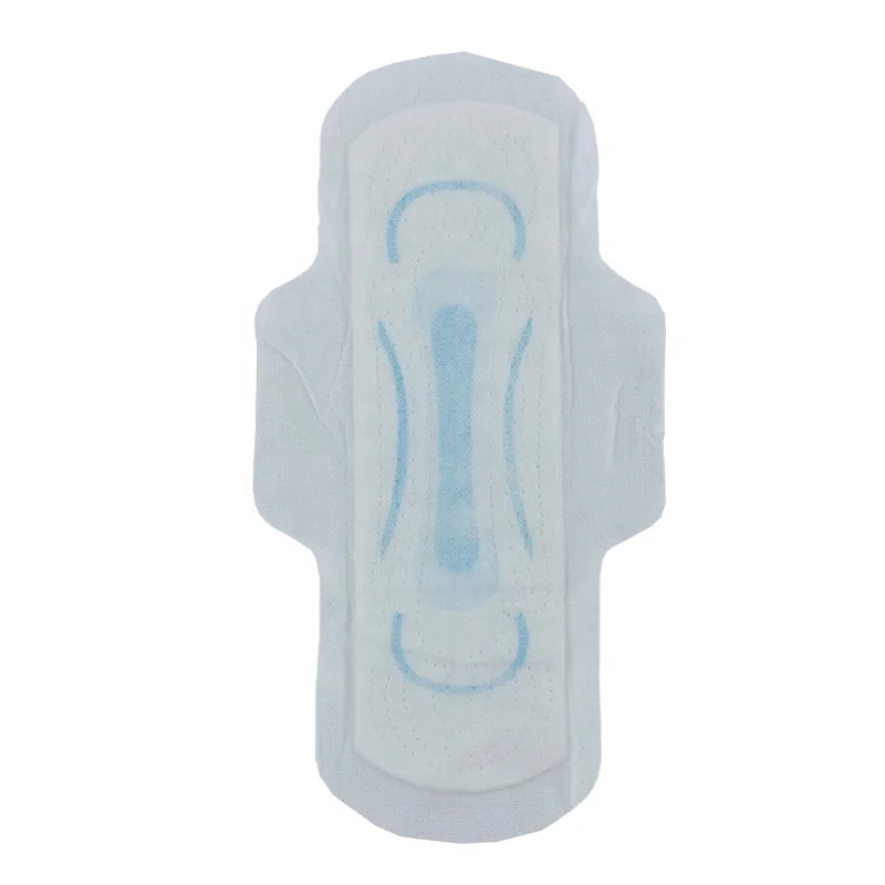 Super Absorbent Cotton Feminine Women Pads Wholesale Overnight Ultra Soft Sanitary Napkin Stocklots