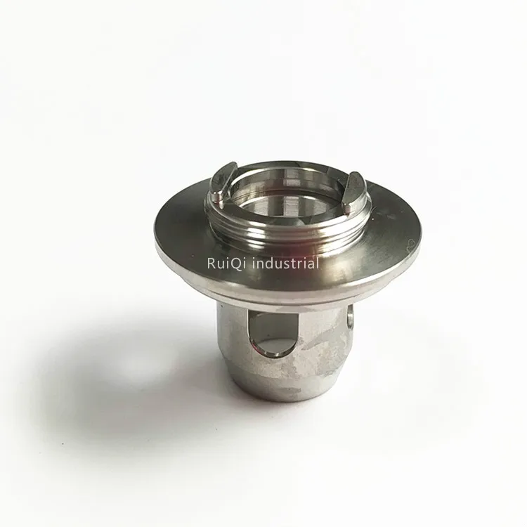 CNC machining of stainless steel hookah parts customized CNC turning service for stainless steel parts