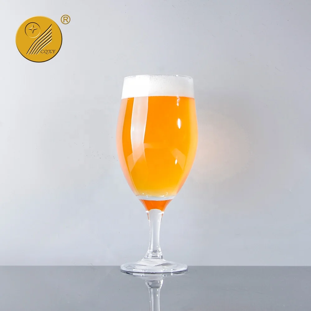 free sample handmade premium 360ml 12oz belgian beer glassware with logo