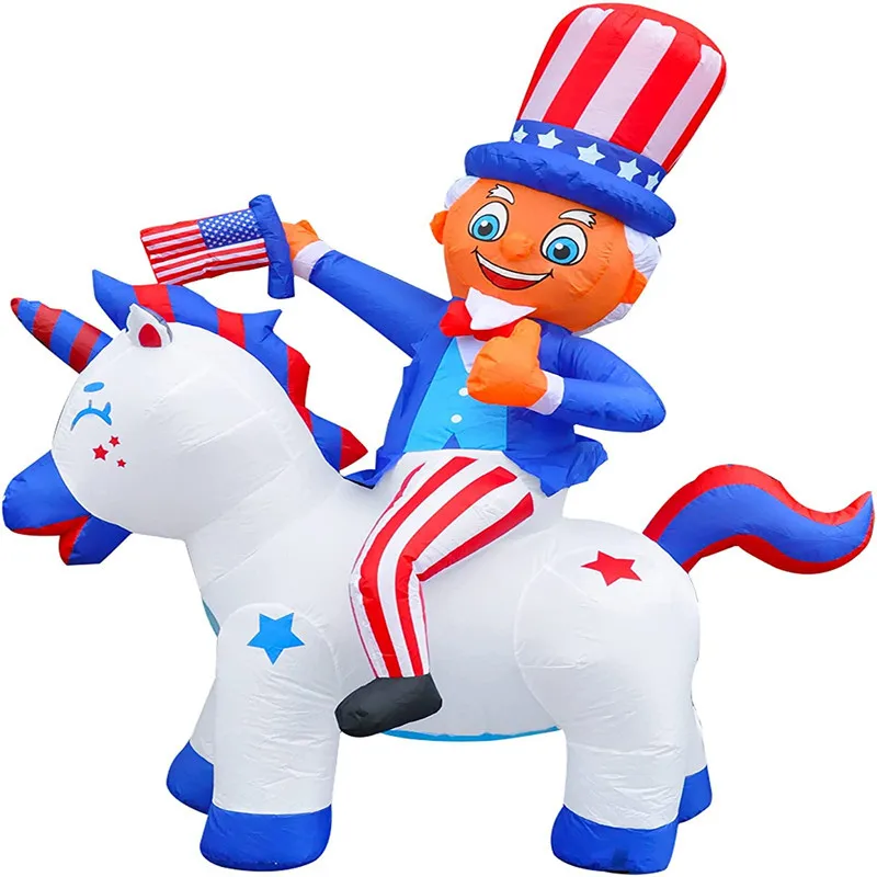Hot Sale Inflatable Advertising Model celebrate Independence Day Inflatable model