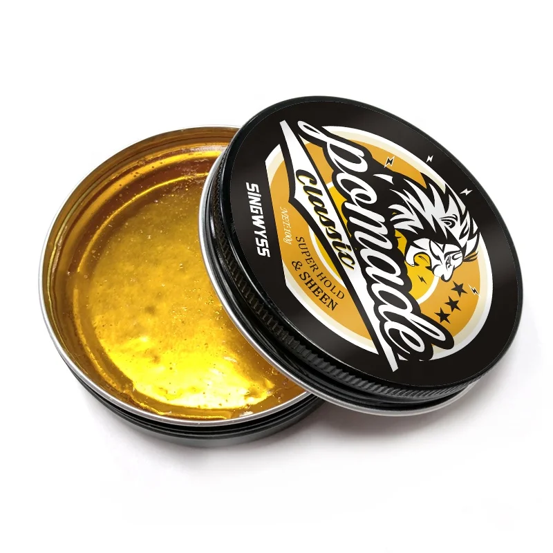 Professional Water Based Natural Ingredient Fruit Pomade Hair Styling Products Men OEM Pomade