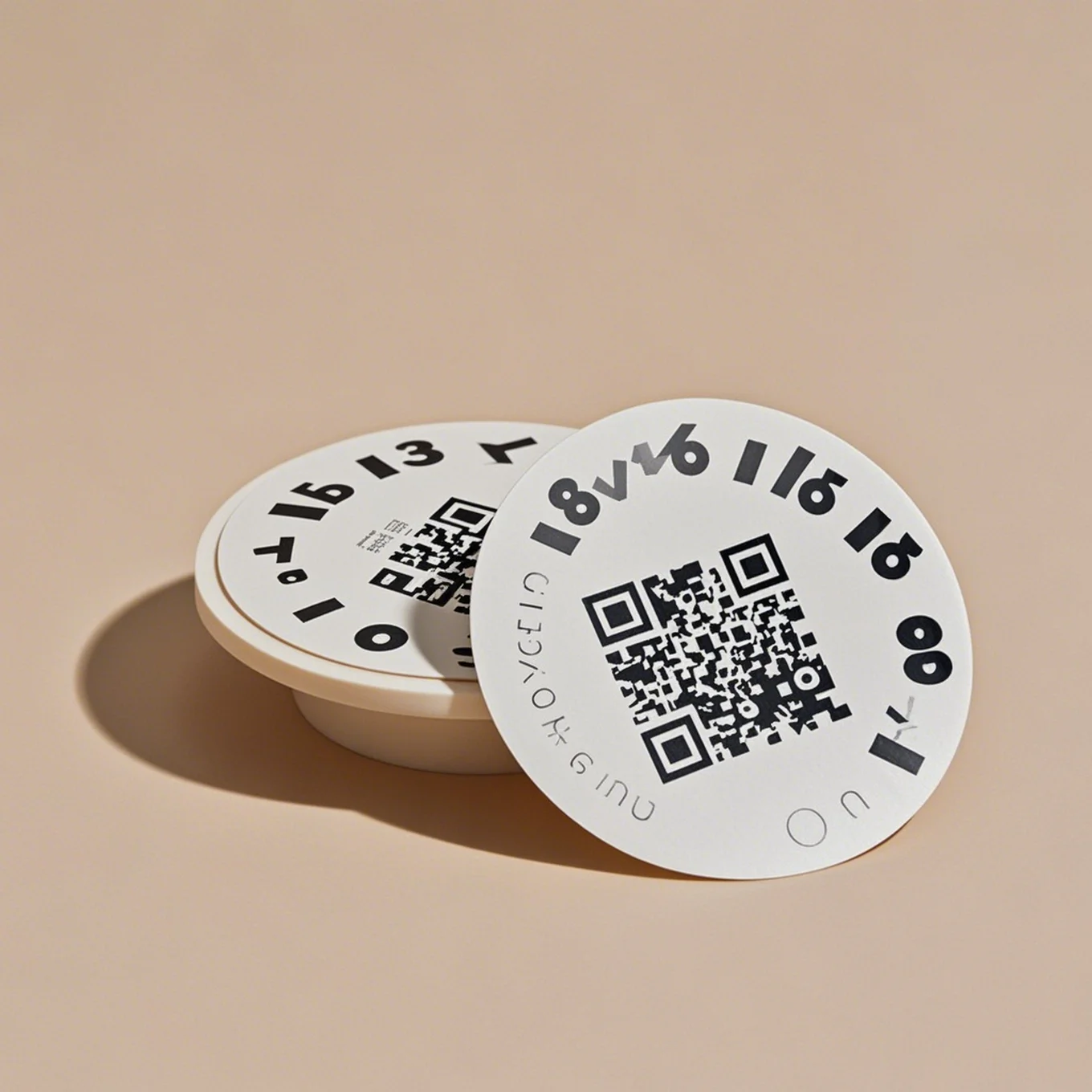Цифровая Печать переменных данных QR-код штрих-код серийный номер уникальный винил самоклеящаяся упаковка Водонепроницаемая этикетка наклейка