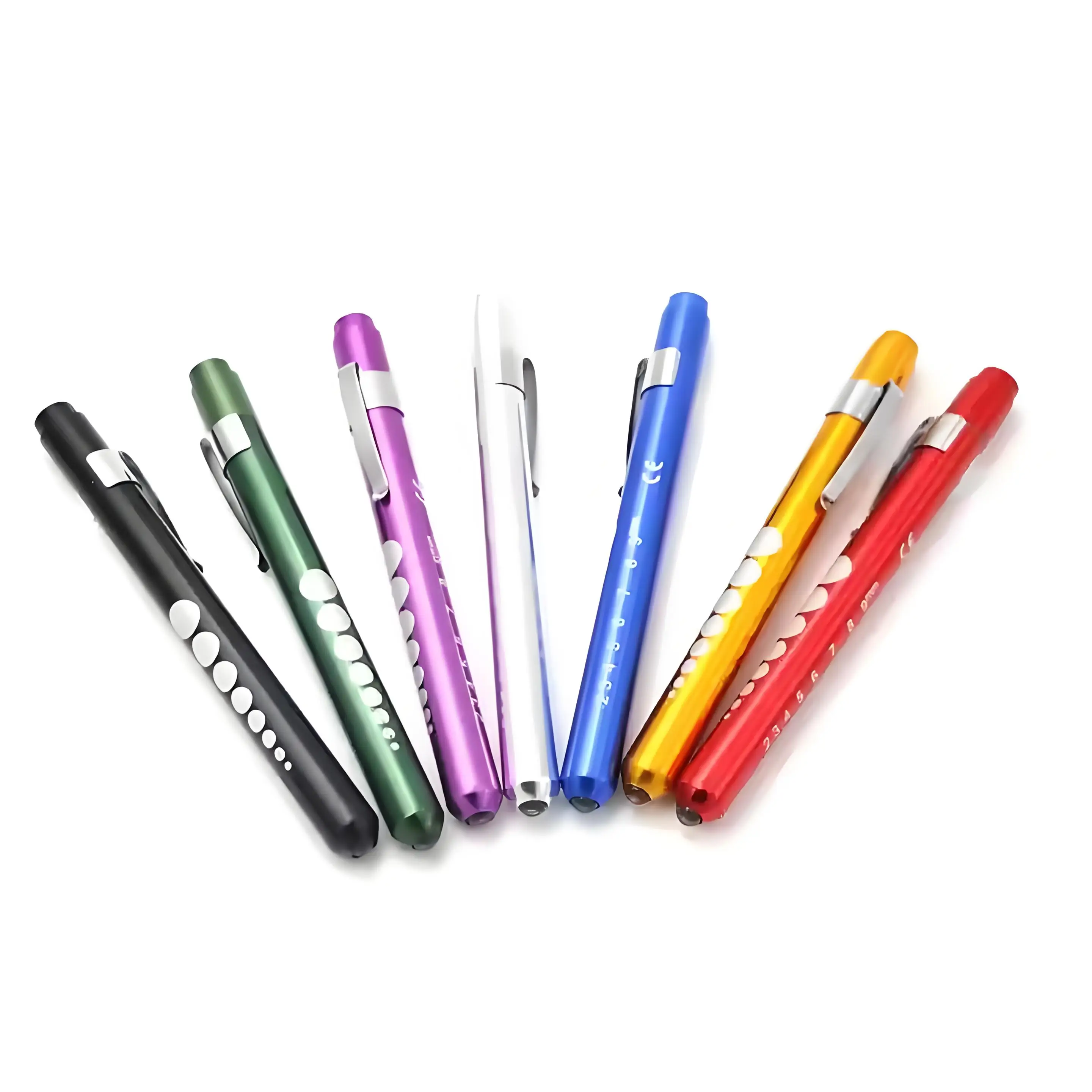 Waterproof Mini Multifunctional Diagnostic Pen Light Lamp Aluminum Alloy White Yellow Lights Medical Inspection Nurses Doctors