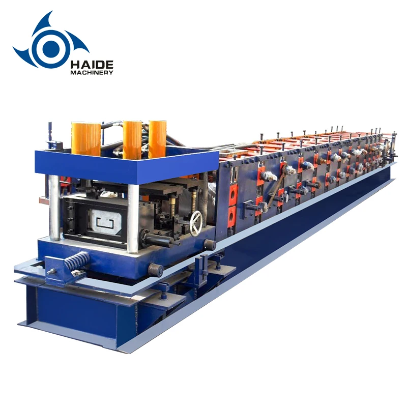 HAIDE New Product c channel rolling machine purlins c channel machine