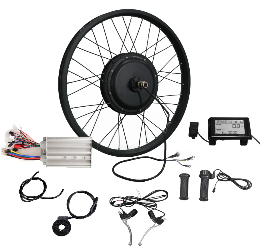 Hottest 72V 3000w 5000W 6000w 8000w ebike hub motor kit rear wheel electric bike kit