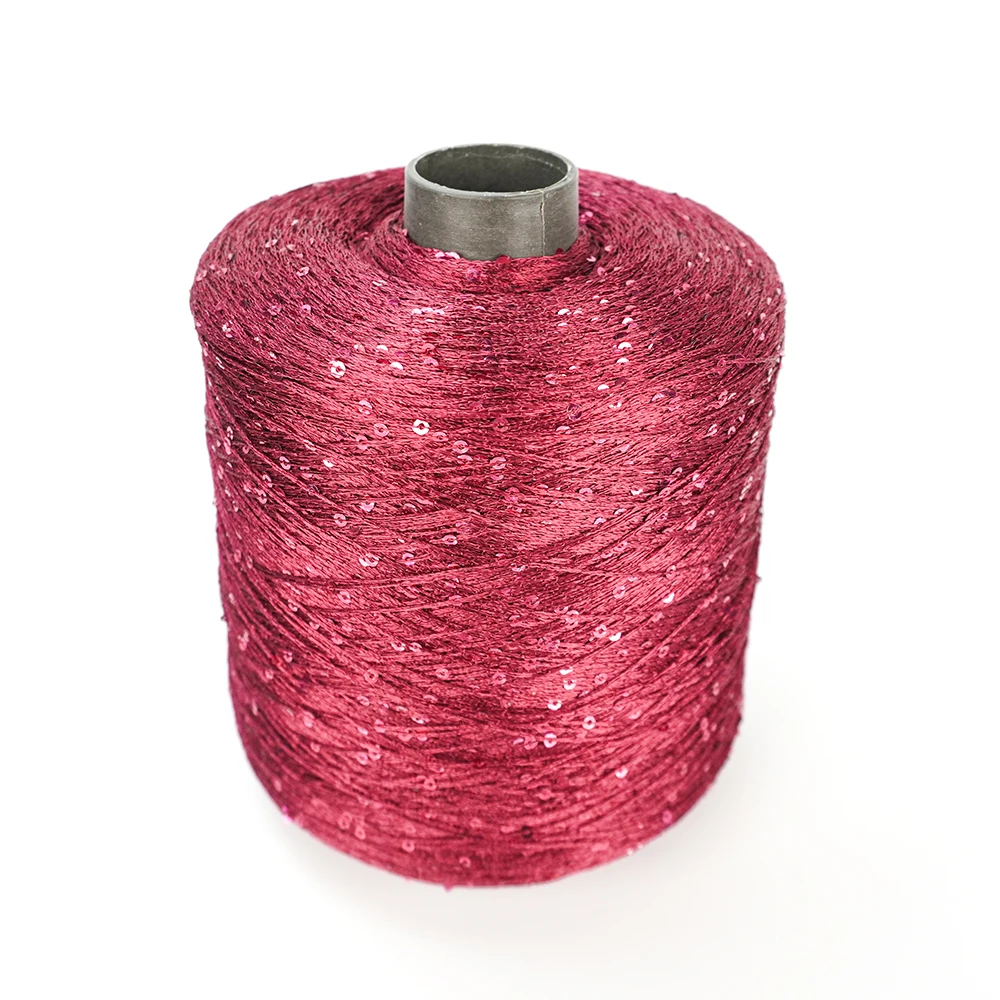 High Quality Cotton Thread Ribbon Fancy Crochet Chunky Yarn 2NM Fabric Knit Fancy Yarn