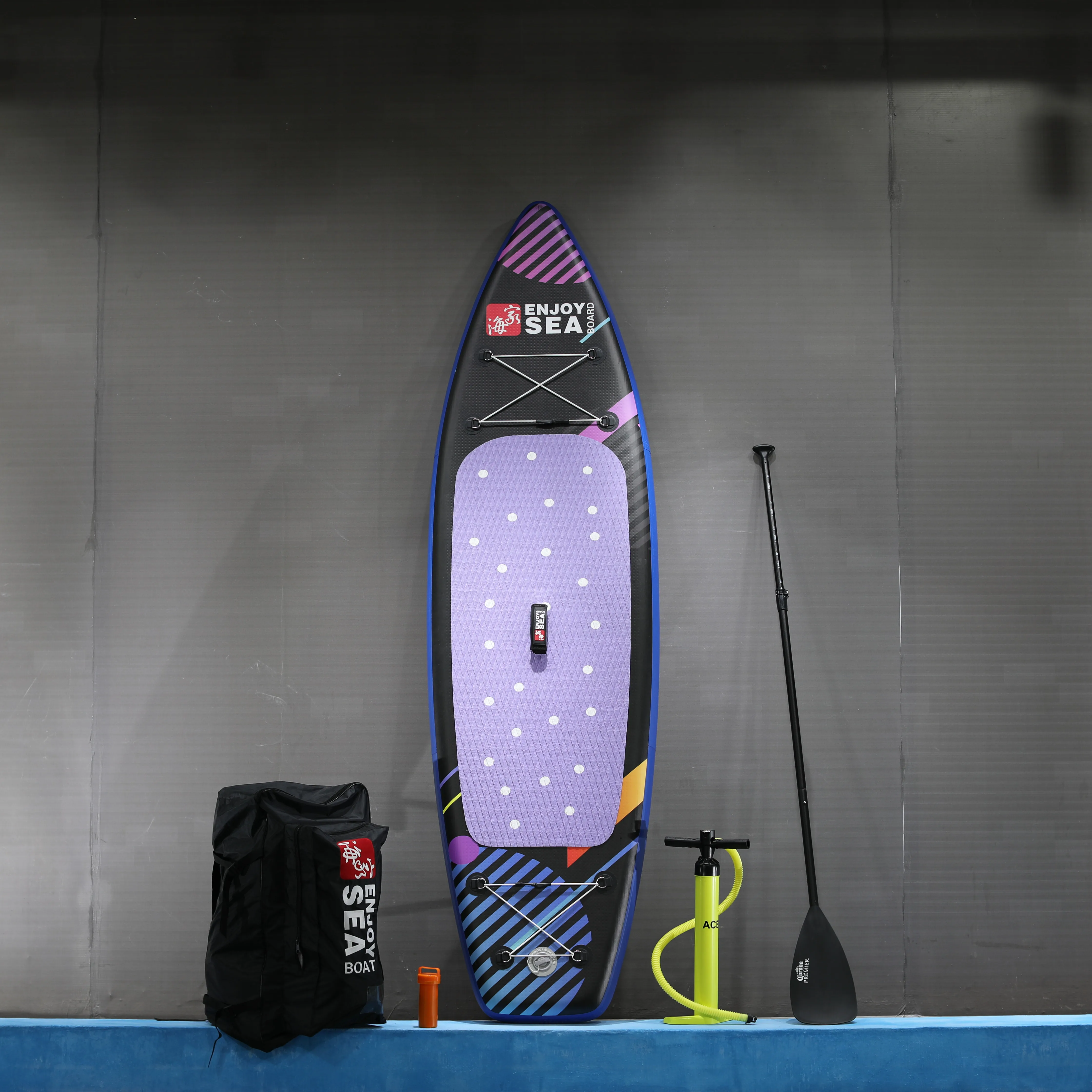 Factory Supply kite surf kitesurfing inflatable sup i board surf practice board sub paddleboard