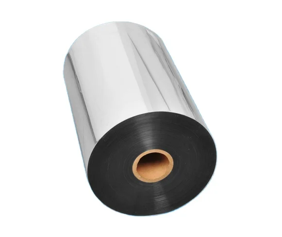 Packaging Bags Packing Film Rolls Customizable Lamadultd Bopp/aluminum/pe Printed Food Grade Plastic Silver PET Metallized Film