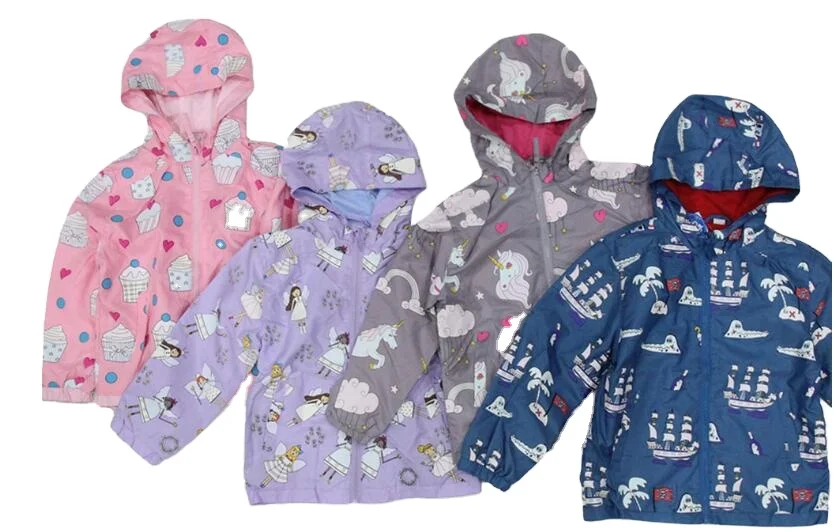 rainwear breathable teenage  raincoat for kids hot sale new design custom fashion waterproof windproof