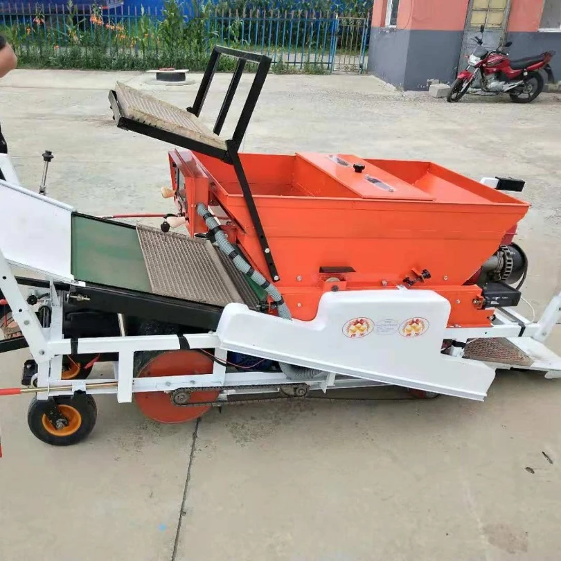 Seedlings Machine Farm Raising Rice Seedlings Machine Rice Paddy Nursery Seeder Rice seedling raiser machine