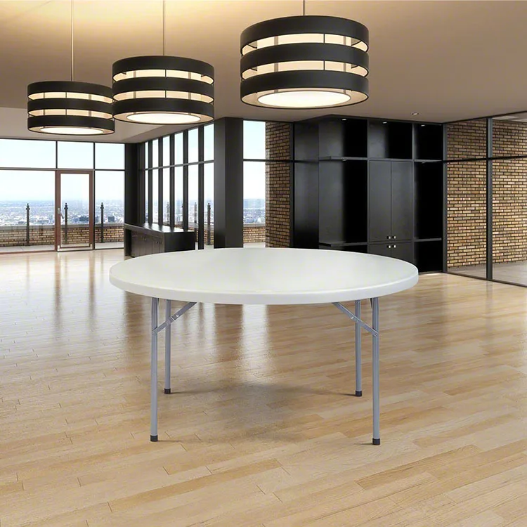 High Quality Luxury Event Outdoor Decoration Use HDPE Round Table For Sale