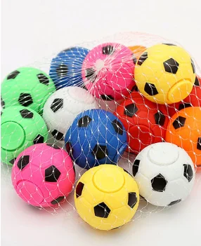 Round Sensory Toy Spinning Finger Football Fingertip 35mm Fidget Gyroscope Rotatable Ball Soccer Hand Pocket Stress Spinner Toy