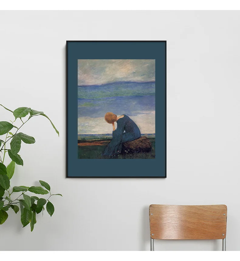 Foreign trade hot sale house home decoration painting landscape painting oil painting