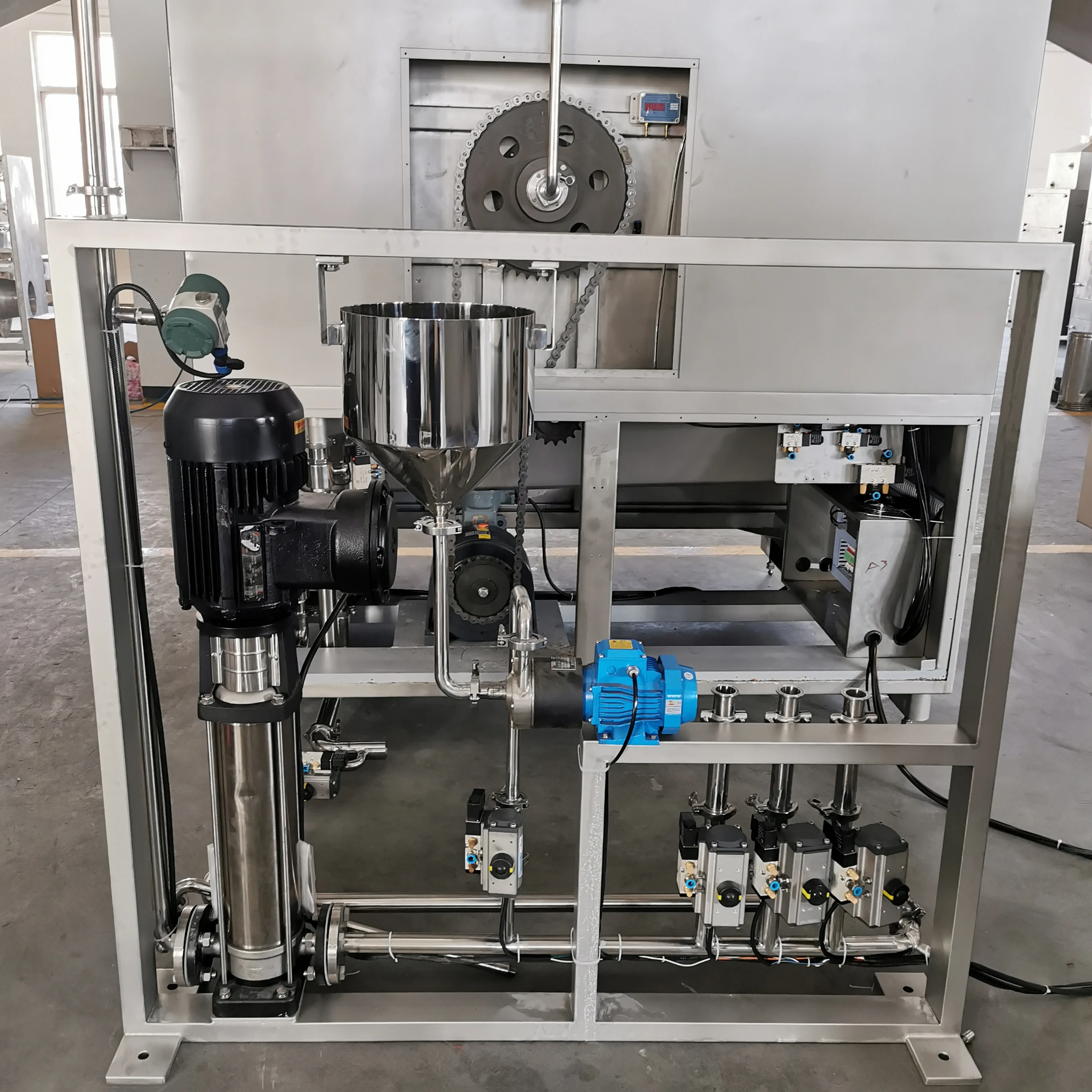 Food & Beverage Factory Applicable Industries Pharmaceutical Factory Tablet Coating Machine Tablet Coating Table Machine