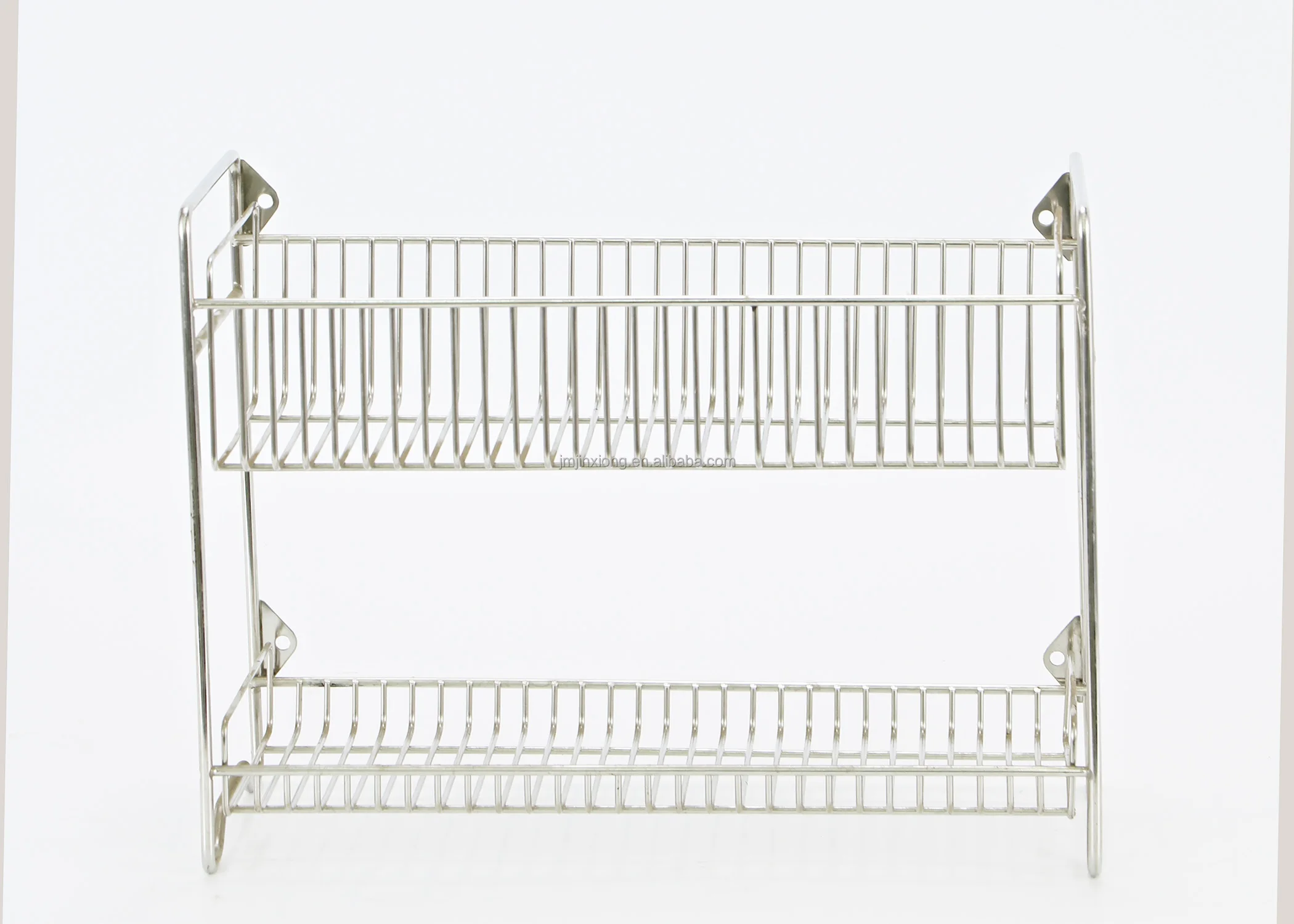 Stainless Steel Mesh Spice Rack 2 Tier Kitchen Seasoning Rack Organizer Spice Holder Wire Basket