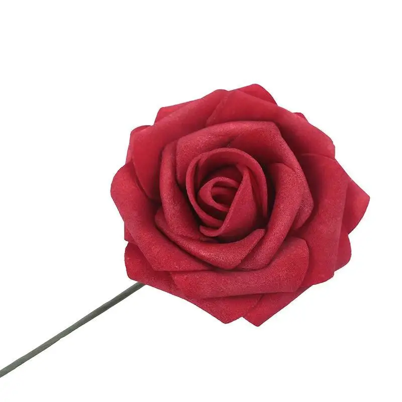 Faux Rose Colorful PE Artificial Flower For Wedding Part Home Decor