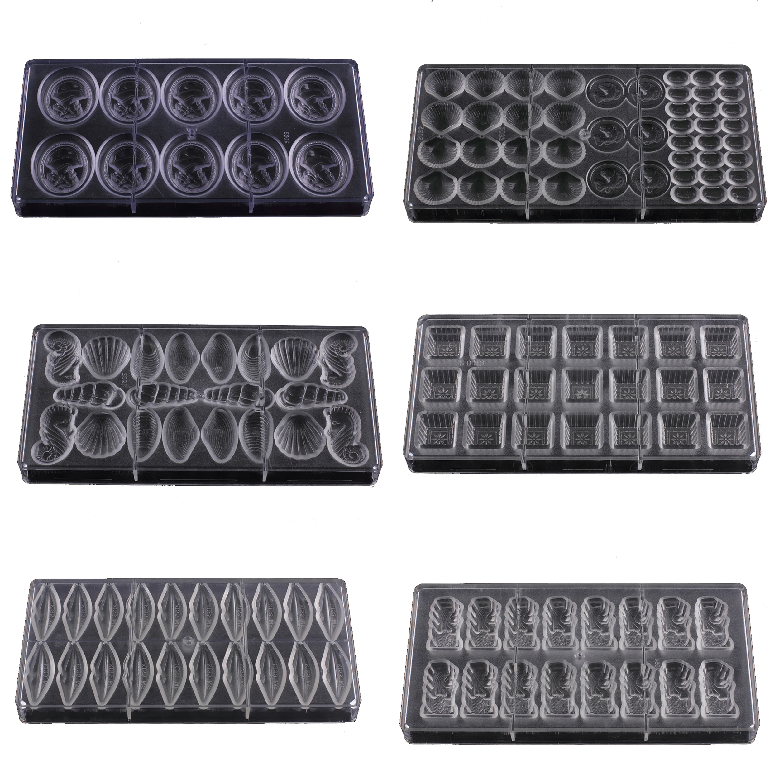 hot selling barking pudding bakery Durable supermarket varisized chocolate mold