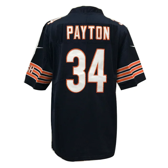 Popular Bear #34 Walter Payton Stitched Chicago Team American Football Jersey Cheap Walter Payton Jerseys On Sale