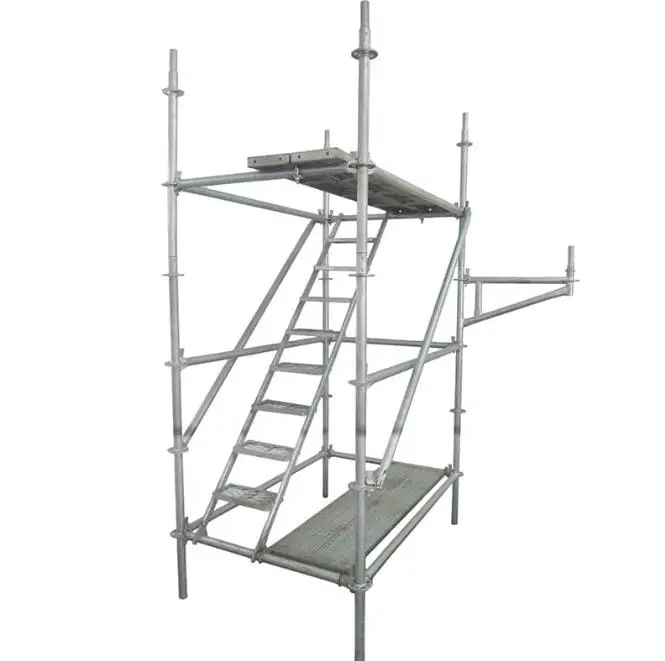 Multifunctional Strong Aluminum Scaffold Tower with Platform Sale Cover Red Sliver