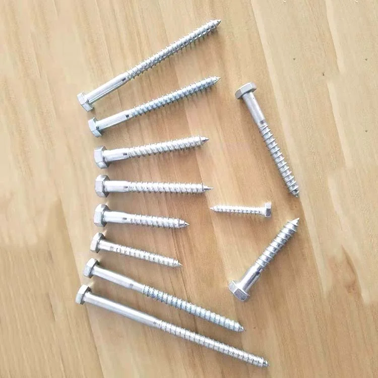 Manufacturer Wholesale Oem Durable Stainless Steel 15mm-80mm Hex Head Wood Furniture Tapping Screws Self