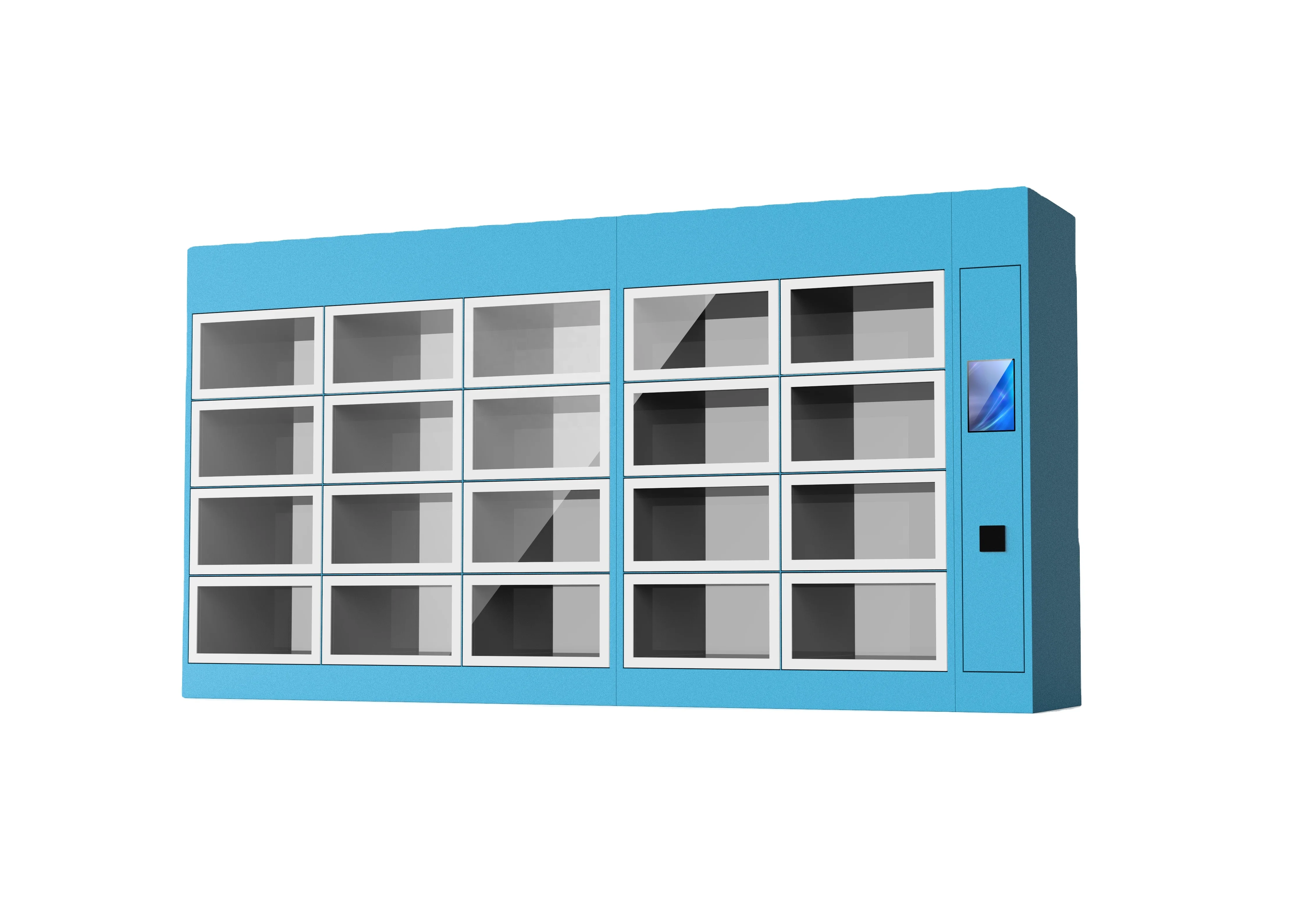 Take-out industry food warmer delivery locker