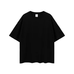 New arrival  premium 100%cotton oversized tshirt custom t shirt plain men t shirts 2021