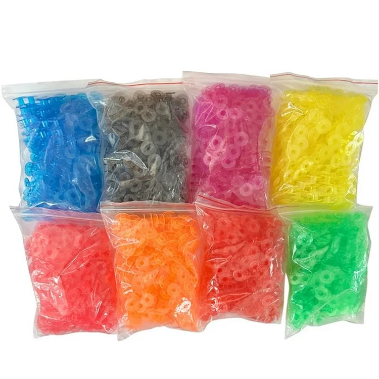 Wholesale Transparent Multi-color Plastic Bobbin Spool Clear Sewing Machine Bobbin