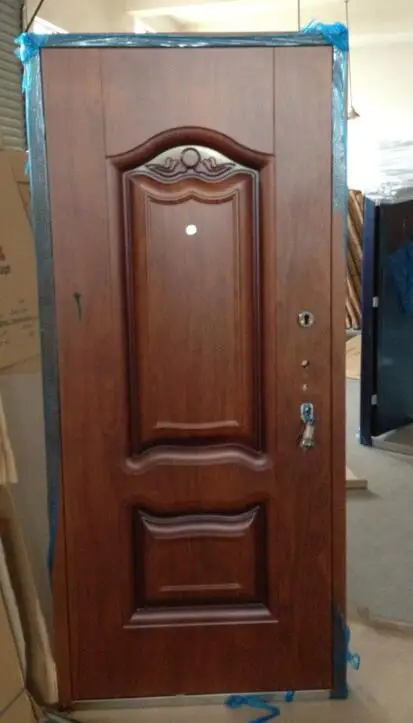 Classic Design House Main Entrance Security Steel Door