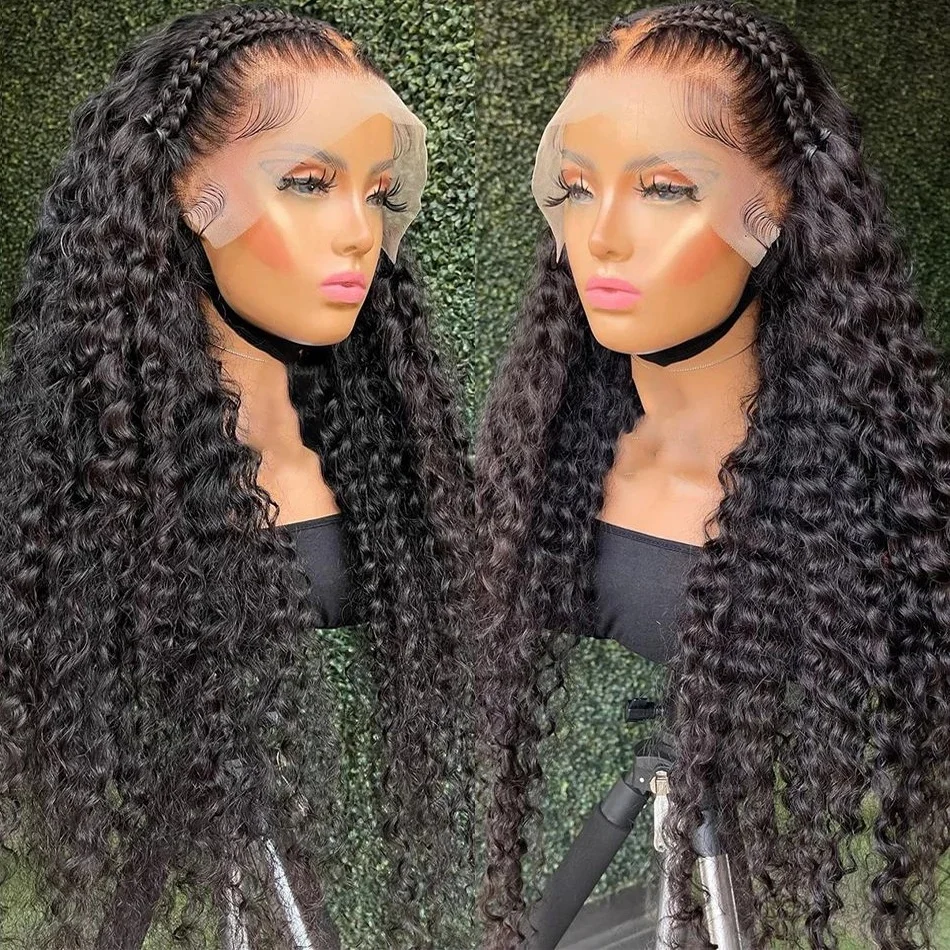 Wholesale Transparent HD lace wigs 100% virgin brazilian human hair full lace wig with baby hair,curly full lace human hair wig