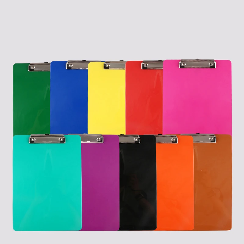 
home office supplies school plastic clipboard profile drawing writing board transparent writing pad 