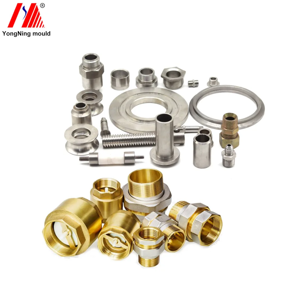 Customized CNC Brass Hardware Accessory cnc machining parts Turning/Milling Parts For Electrical Factory