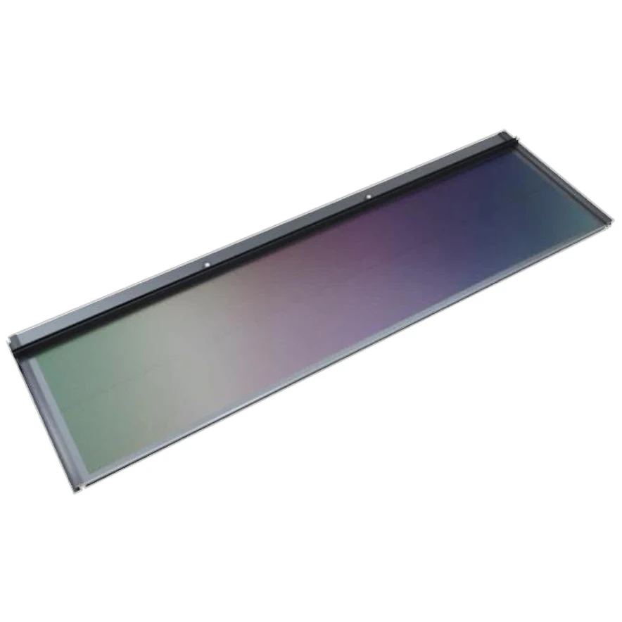 95W Solar Tiles Glass BIPV Facade For Building Planar photovoltaic Solar Roof Tile