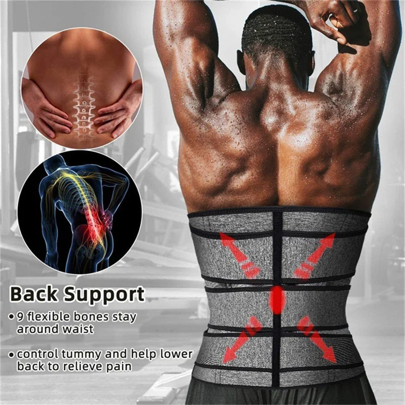 Outdoor Sweat Body Muscle Power Shaping Workout Exercise Gym Fitness Sports Waist Gym Indoor Trainer Slim Shirt Sauna Suit Vest