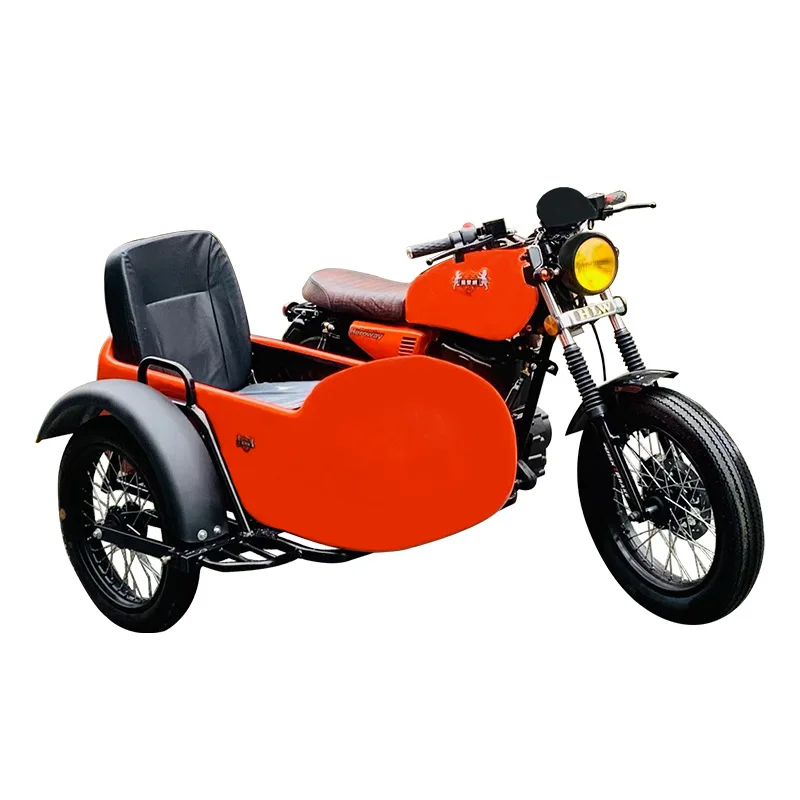 Factory 1200w side scooter passenger motorcycle cheap three wheel adult tricycle adult electric