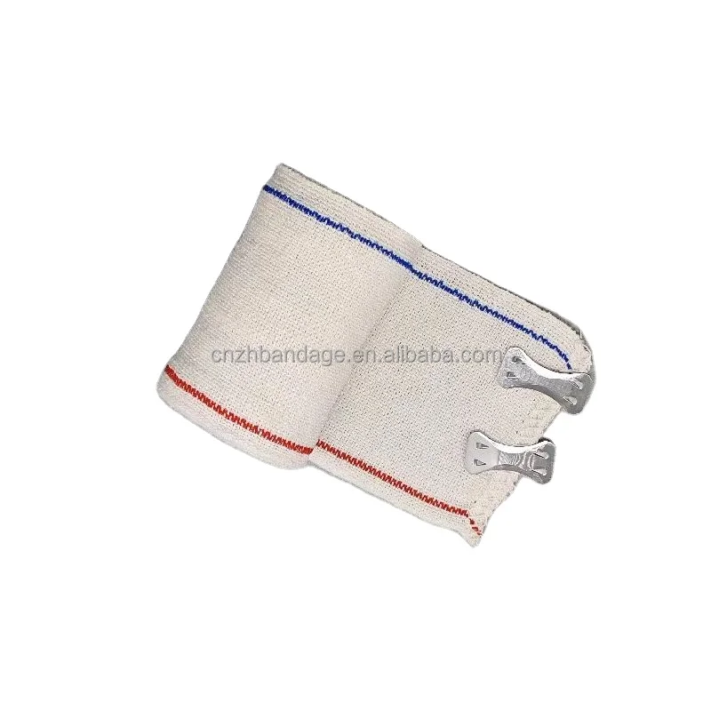 Skin Friendly Low Price Breathable Fixed Buckle Bandcrape Machine Medical Crape Bandage