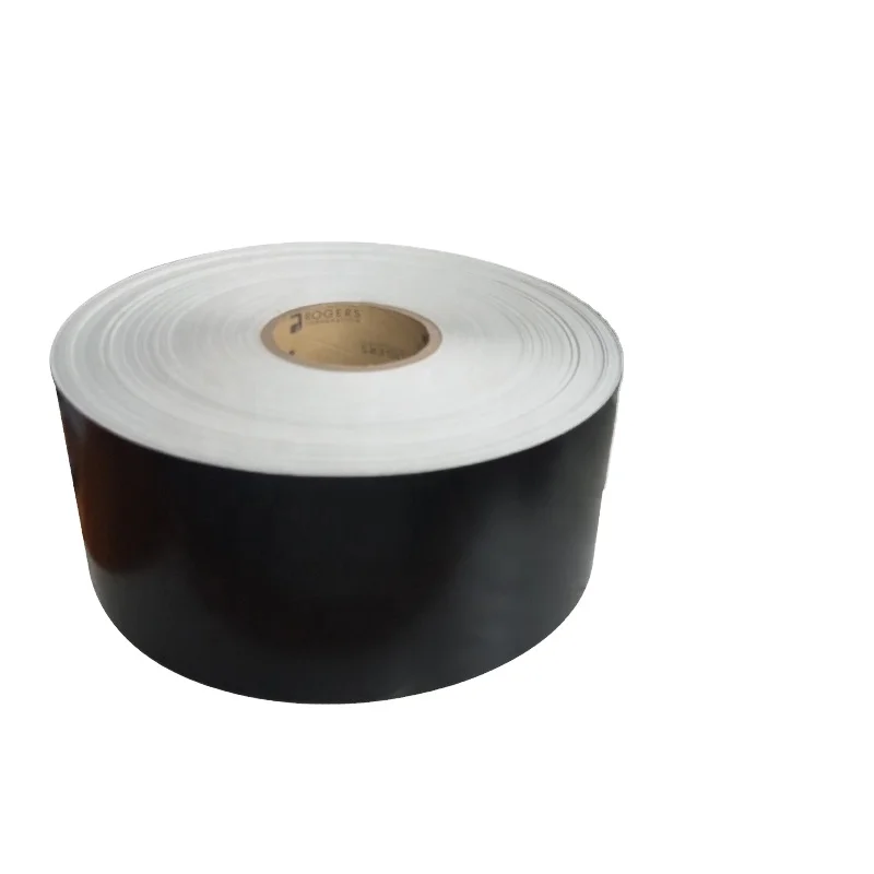 7847 Matte Black Acrylate Laser Etching Label Tape Adhesive Genre for Various Packaging & Printing Applications