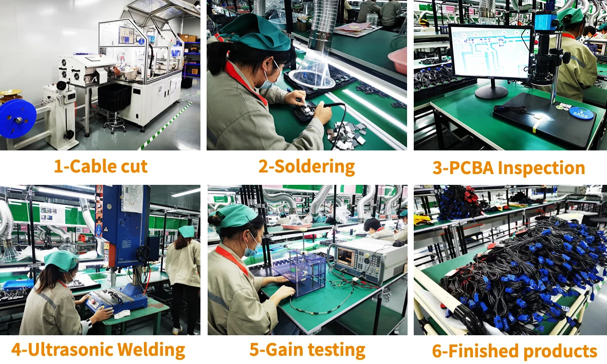 13.56MHz rfid fpc ferrite sheet rectangle round Coil u.fl twisted cable jst 1.25 long range Internal flexible NFC antenna