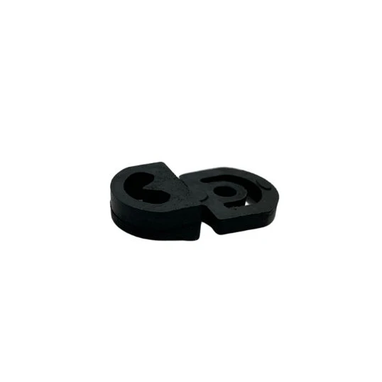 Hot Selling Accordion Fitting Rubber Cushion Buffer Pad Size L 18mm H 30mm Thk 4.2mm Octagonal Rubber Buffer