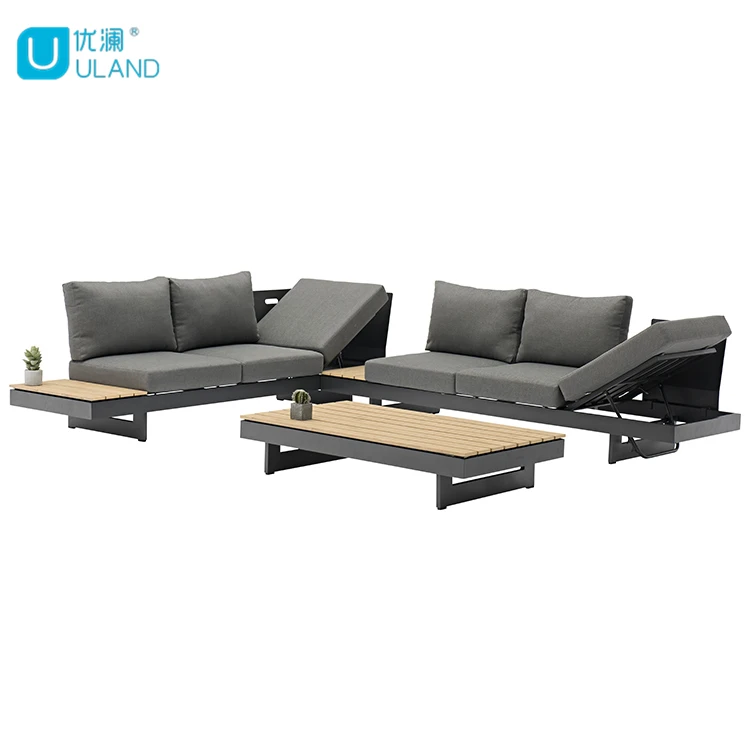 
Uland Patio Furniture Aluminum Outdoor Furniture Garden Sofa Outdoor Aluminium Garden Set 